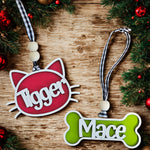 Personalized Pet Christmas Ornament Dog & Cat Gift