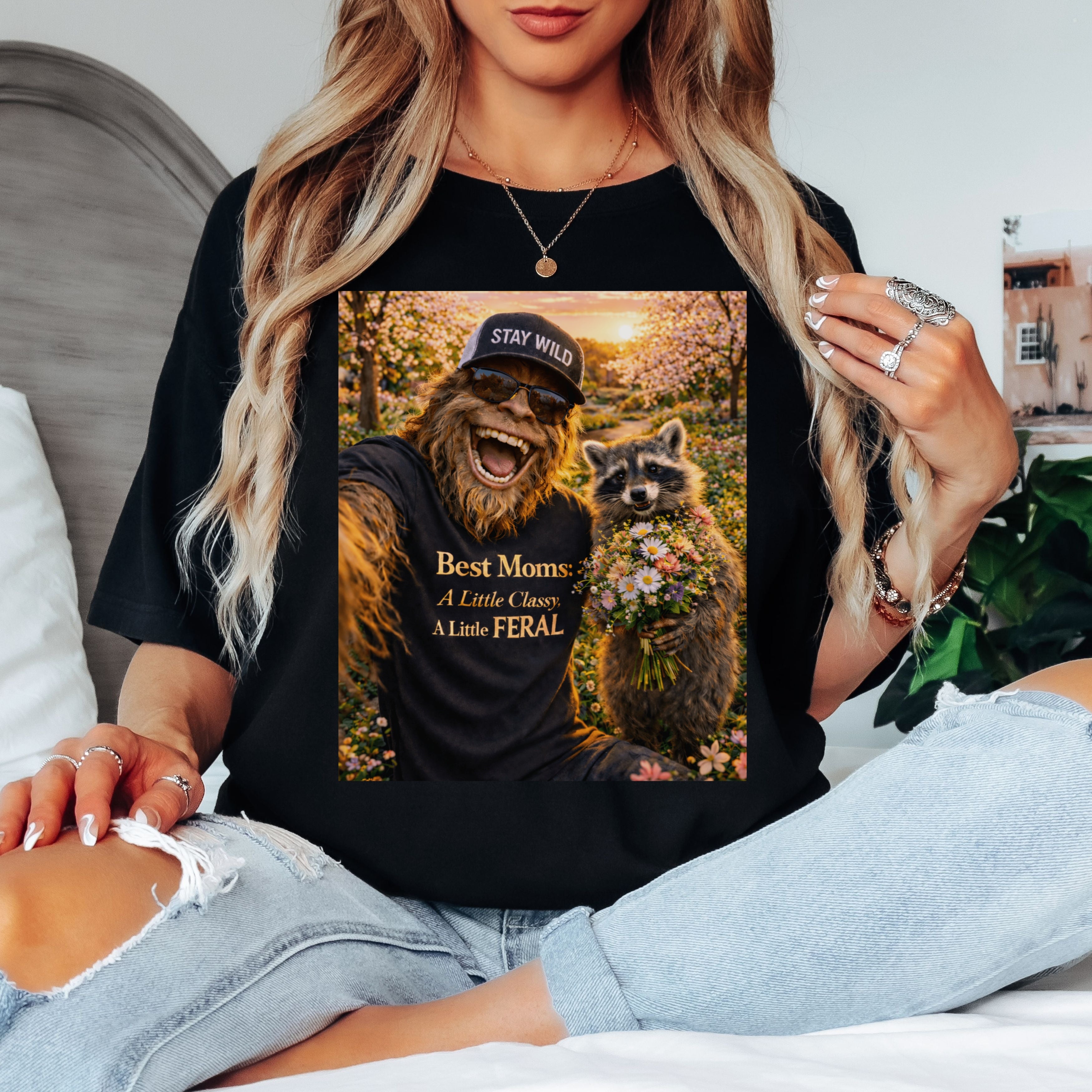 Funny Mom Sasquatch Shirt Funny Sasquatch Tee