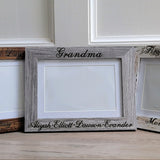Mother’s Day Custom Wood Picture Frame – Personalized Photo Holder product view