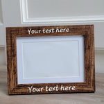Mother’s Day Custom Wood Picture Frame – Personalized Photo Holder product view