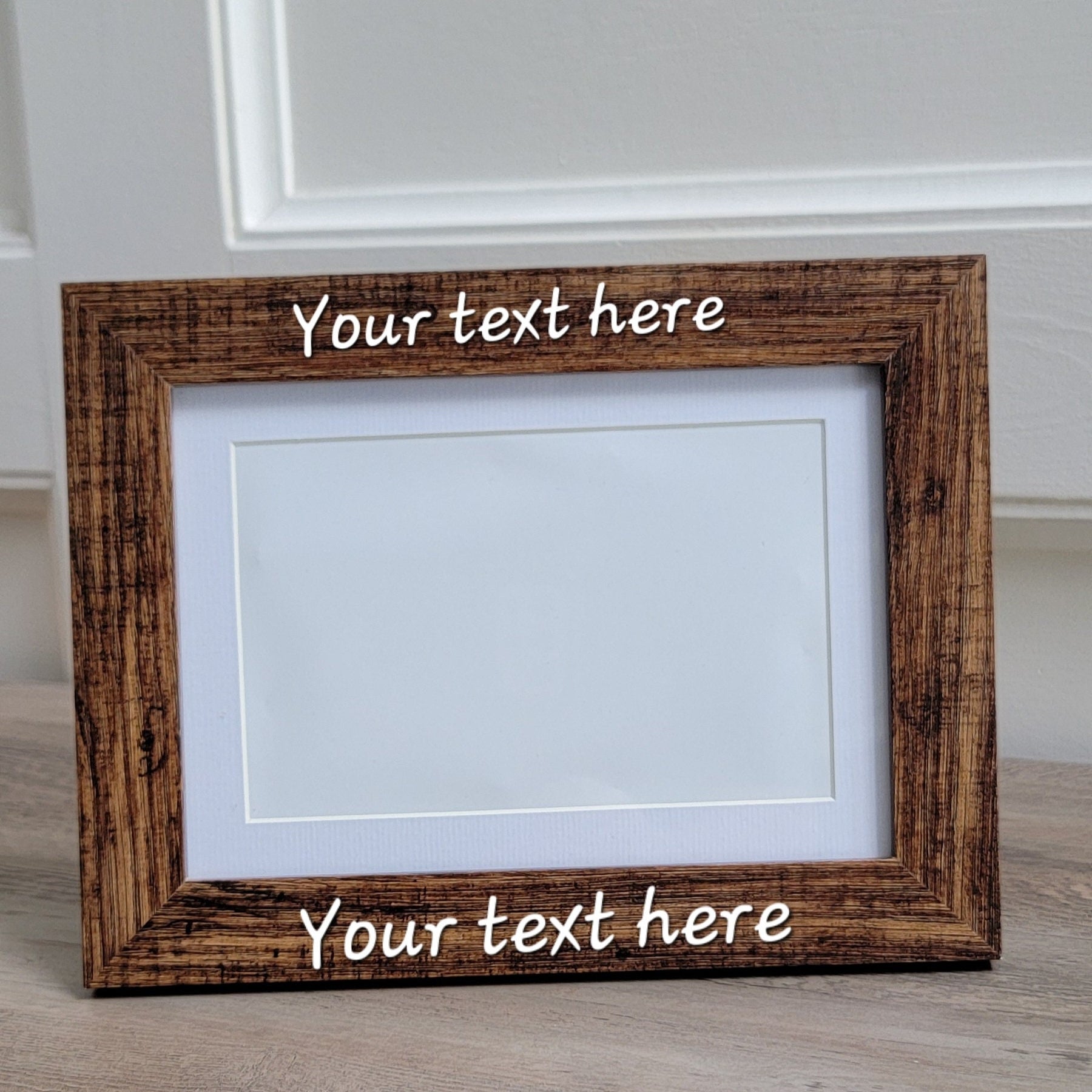 Mother’s Day Custom Wood Picture Frame – Personalized Photo Holder product view