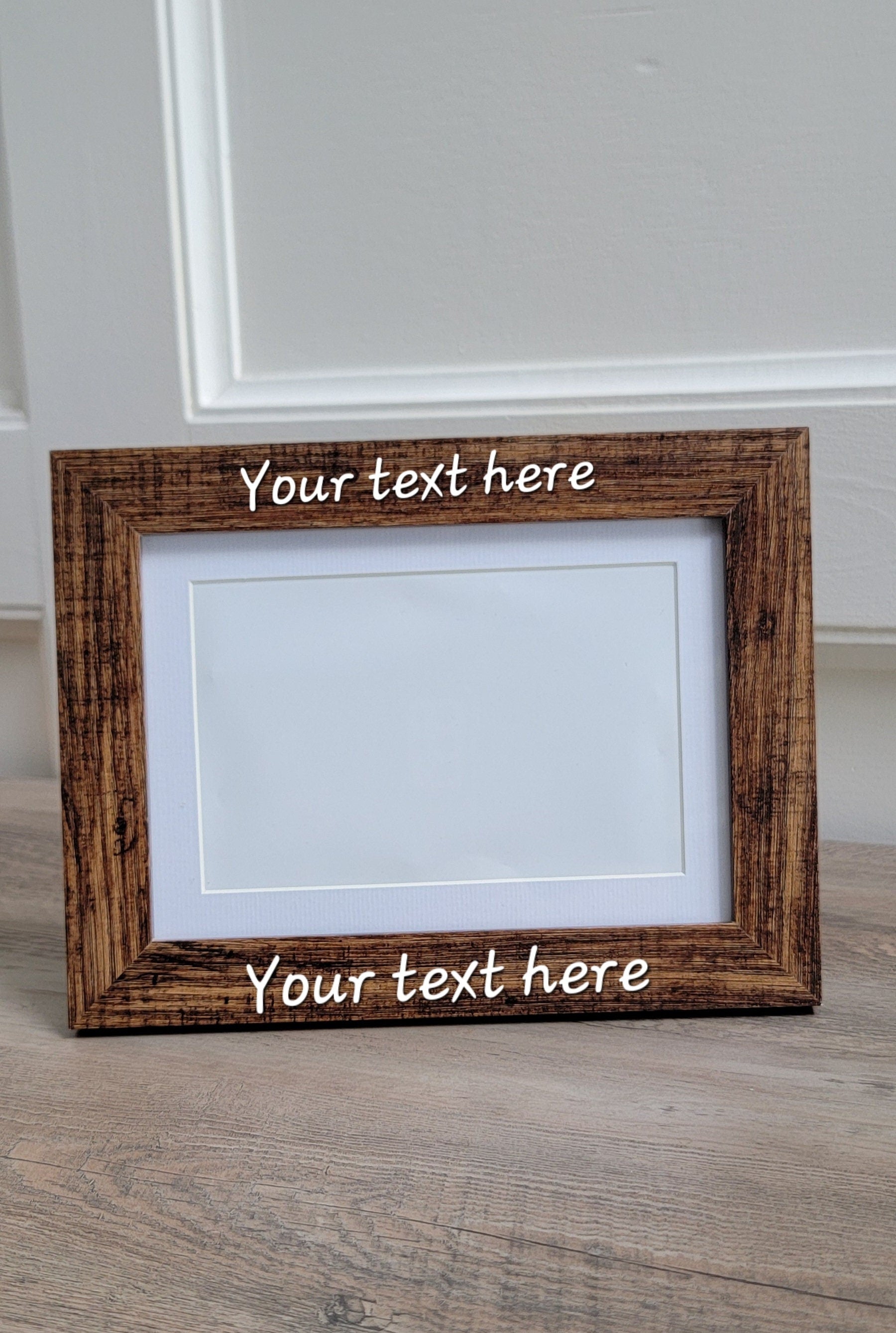 Mother’s Day Custom Wood Picture Frame – Personalized Photo Holder product view
