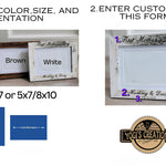 Mother’s Day Custom Wood Picture Frame – Personalized Photo Holder product view