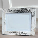 Mother’s Day Custom Wood Picture Frame – Personalized Photo Holder product view