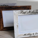 Mother’s Day Custom Wood Picture Frame – Personalized Photo Holder product view