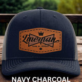 King of Trades Lineman Hat - Patch Hat for Utility Workers