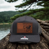 Transmission and Distribution Lineman Hat – Durable Workwear Cap in Black shirt color