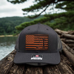Transmission and Distribution Lineman Hat – Durable Workwear Cap in Black shirt color