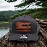 Transmission and Distribution Lineman Hat – Durable Workwear Cap in Black shirt color