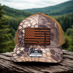 Transmission and Distribution Lineman Hat – Durable Workwear Cap in Camo shirt color