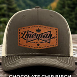 King of Trades Lineman Hat - Patch Hat for Utility Workers