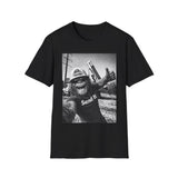 Sasquatch Lineman Shirt - Funny Bigfoot Selfie "Send It" Lineworker Gift Tee