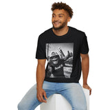 Sasquatch Lineman Shirt - Funny Bigfoot Selfie "Send It" Lineworker Gift Tee