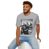 Sasquatch Lineman Shirt - Funny Bigfoot Selfie "Send It" Lineworker Gift Tee