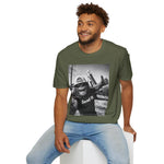 Sasquatch Lineman Shirt - Funny Bigfoot Selfie "Send It" Lineworker Gift Tee