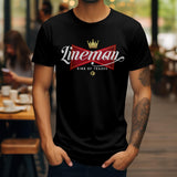 King of Trades Lineman Shirt, Power Lineworker Gift