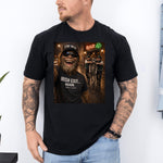 Raccoon Irish Exit Tee, Sasquatch Urban Legend St Pattys Shirt