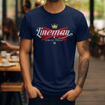 King of Trades Lineman Shirt, Power Lineworker Gift