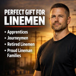 Patriotic Lineman Shirt, Freedom Runs On Power, Journeyman Electrical Worker Tee