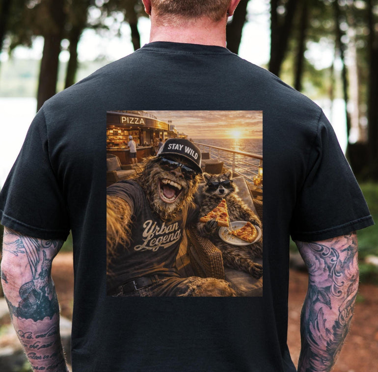 Cruise Shirt Raccoon Shirt Bigfoot Shirt Vacation Mode Beach Tee