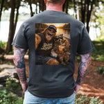 Bigfoot Raccoon Lake Shirt, Comfort Colors Tee, Boat Day Graphic