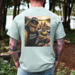 Boat Day Shirt Raccoon Bigfoot Tee Comfort Colors Lake Life Shirt
