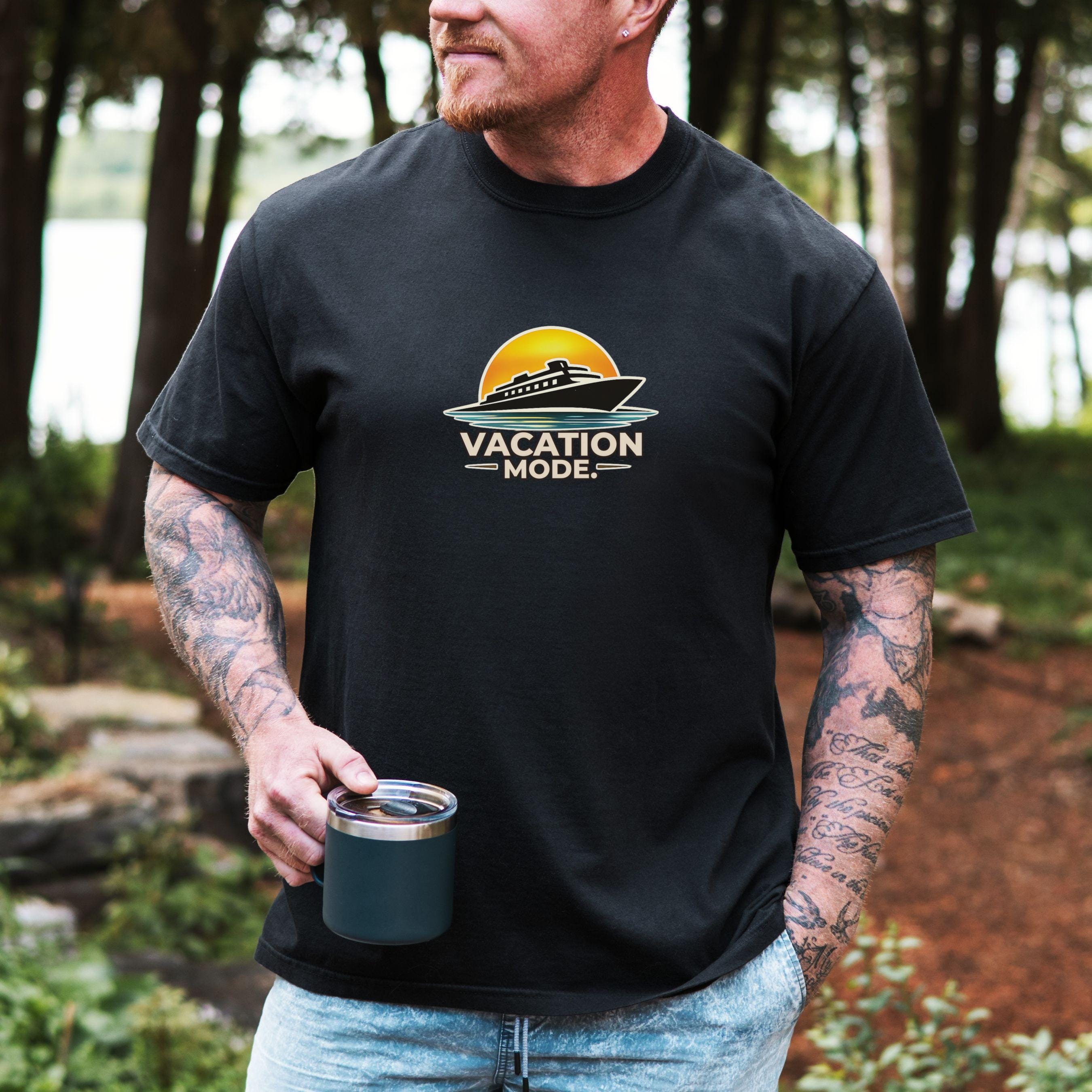 Cruise Shirt Raccoon Shirt Bigfoot Shirt Vacation Mode Beach Tee