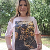 Off To Cause A Kerfuffle Comfort Colors Shirt, Funny Raccoon Bigfoot Graphic Tee, Sasquatch Cryptid Shirt
