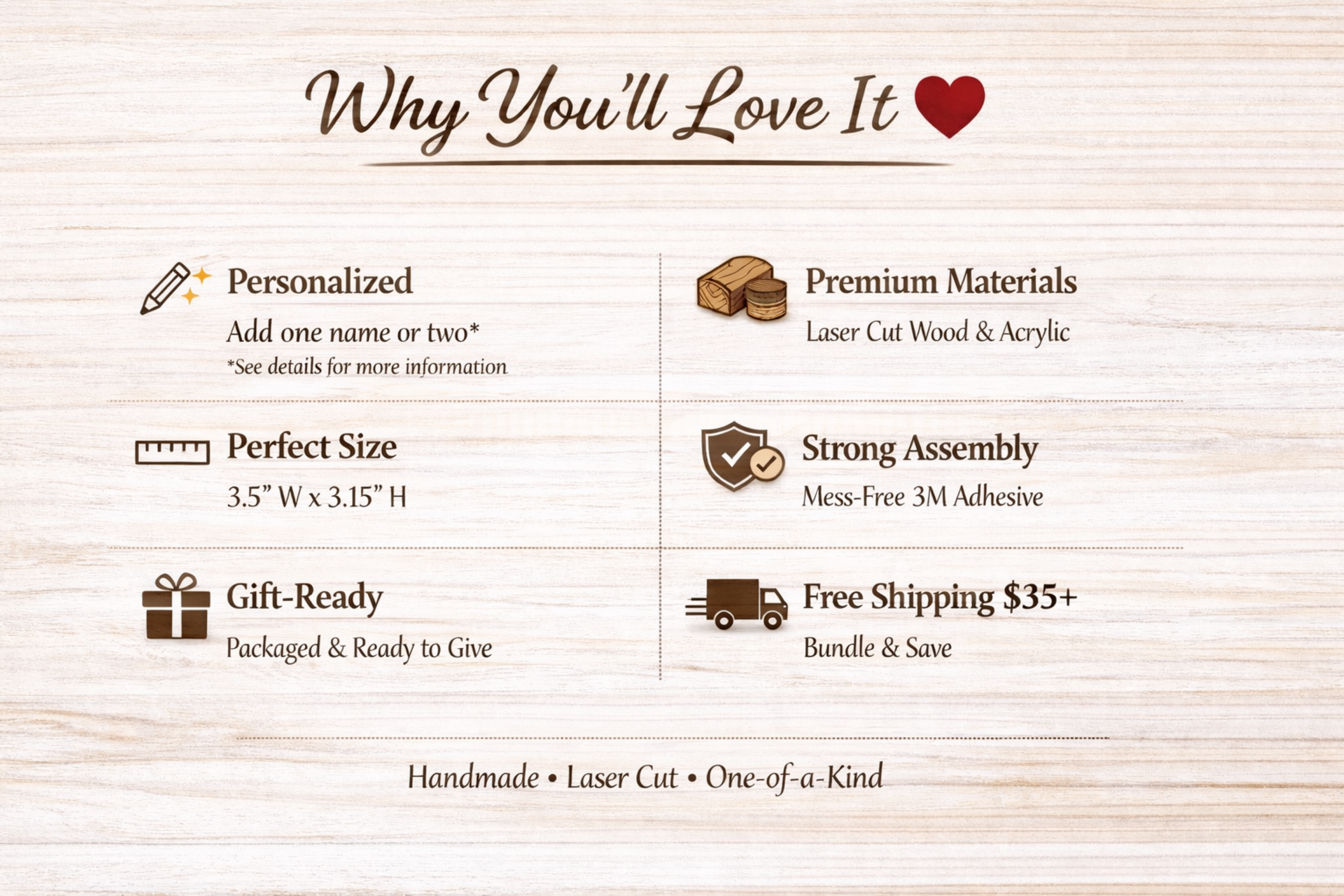 Personalized Valentine Basket Tag Heart Name Treat Bag Favor Classroom Wood Glitter Acrylic