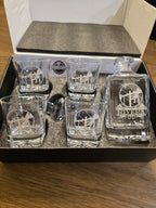 Lineman Gift, Personalized Decanter Set, Line gear, electrical lineman, journeyman lineman, power lineman, personalized gift, personalised gifts,wedding gifts for couples, customized gifts,personalized gifts for him