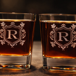 Personalized Whiskey Decanter Set – Engraved Decanter Gift with Glasses barware product view
