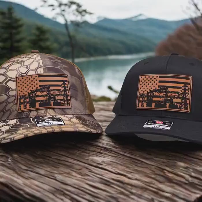 Substation Electrician Patch Hat, Durable Workwear Cap for Utility Professionals, Richardson 112