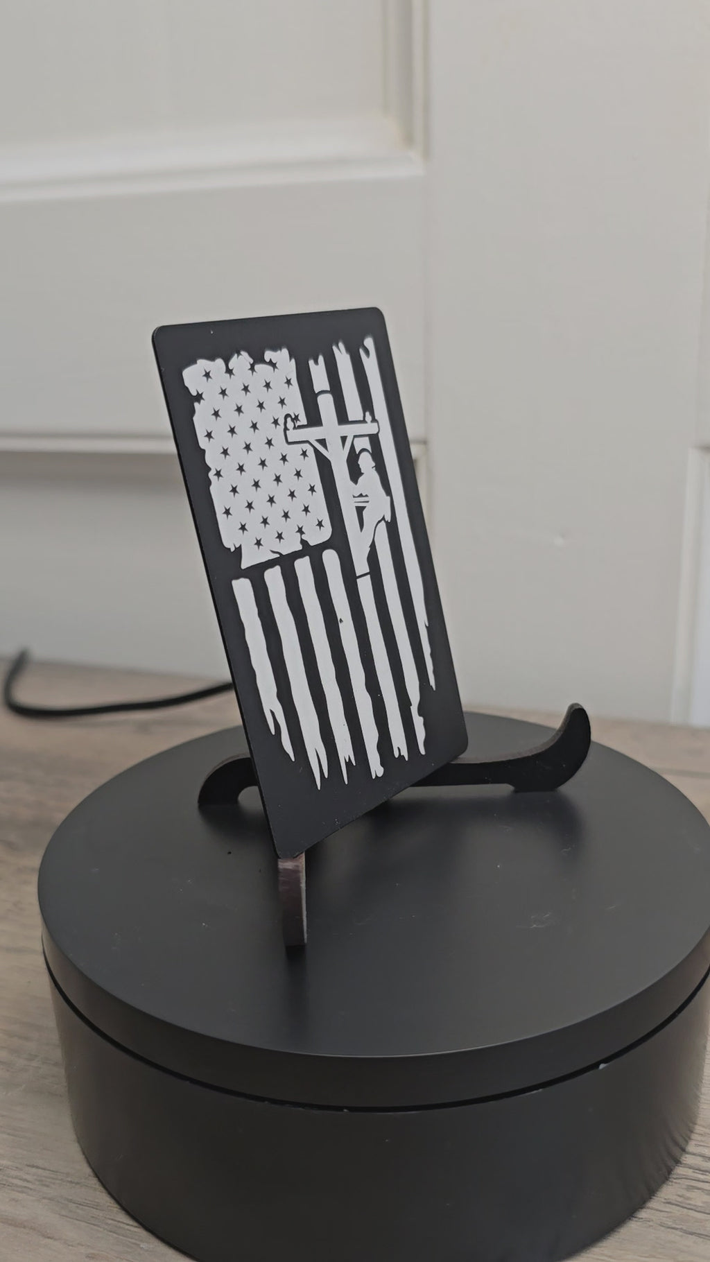 Lineman's Prayer Wallet Card | Inspirational Pocket Token | Lineman Gift | Faithful Reminder for Work & Life